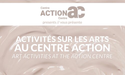 Art activities at the Action Centre