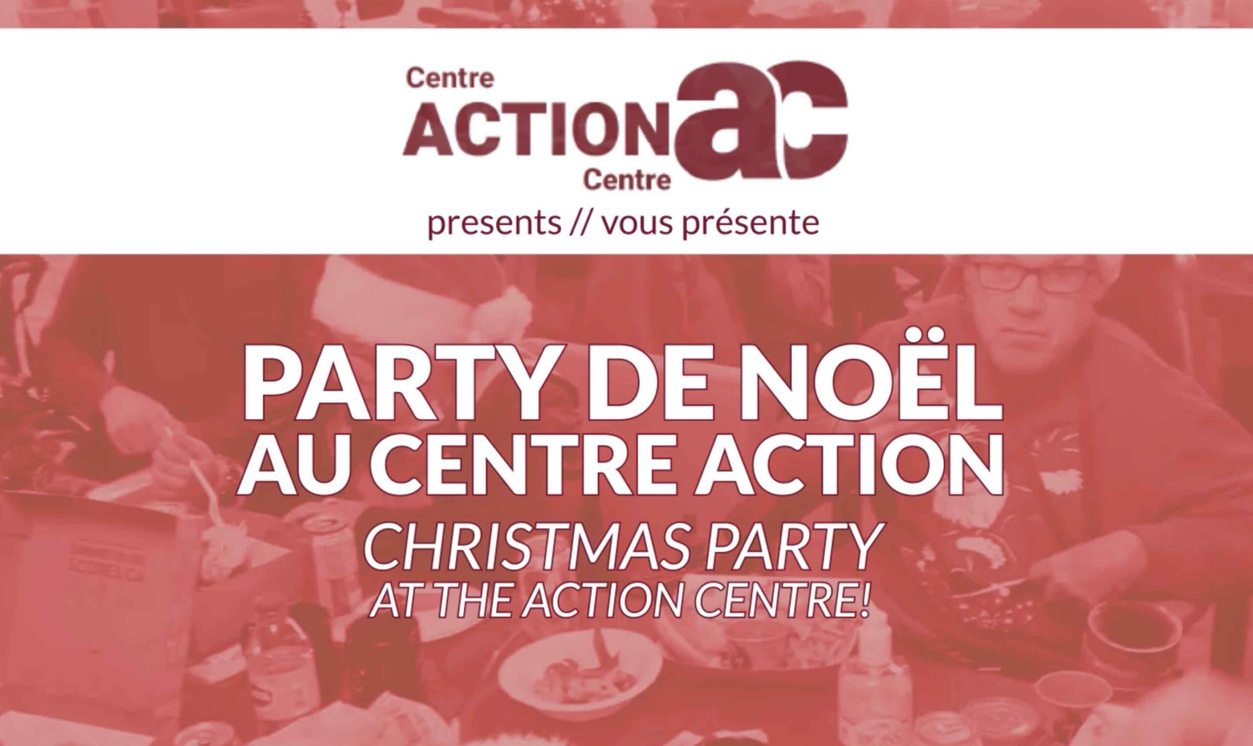 Party de Noël au Centre Action